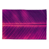 Abstract palmblad: getinte ader kussensloop (Achterkant)