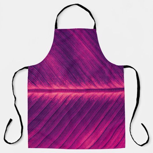 Abstract palmblad: getinte ader schort (Voorkant)