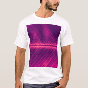 Abstract palmblad: getinte ader t-shirt