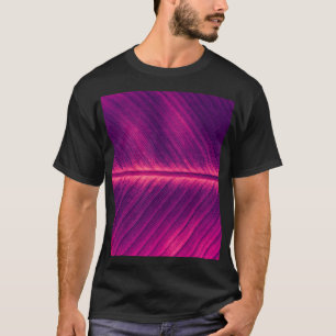 Abstract palmblad: getinte ader t-shirt