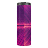 Abstract palmblad: getinte ader thermosbeker (Achterkant)