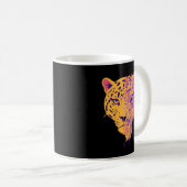 Abstract Panther Identity – Symbolic Modern Art Koffiemok (Voorkant rechts)