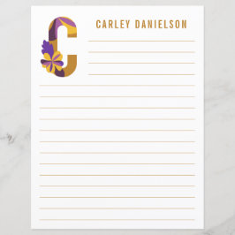 Abstract papier met flessenalfabet