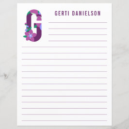 Abstract papier met flessenalfabet