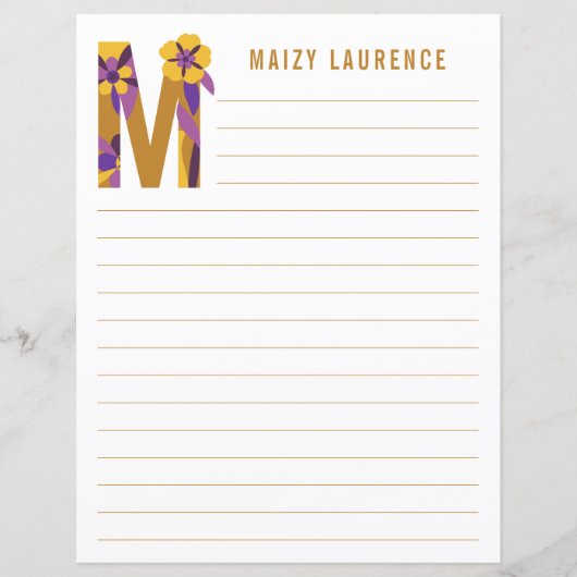 Abstract papier met flessenalfabet (Voorkant)