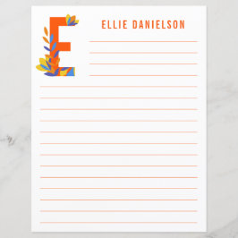 Abstract papier met flessenalfabet