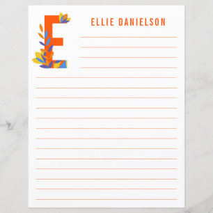 Abstract papier met flessenalfabet