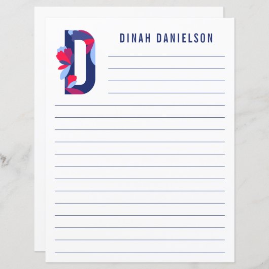 Abstract papier met flessenalfabet (Voorkant / Achterkant)