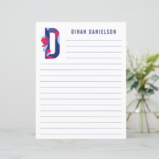 Abstract papier met flessenalfabet (Staand voorkant)