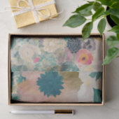 Abstract papier van bloemcollageweefsel (Geschenk)