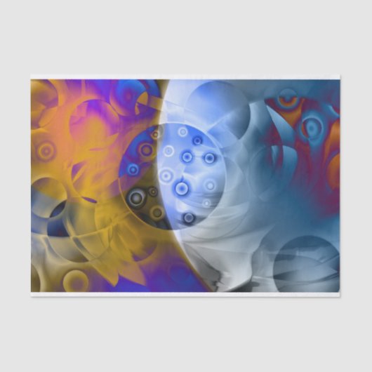 abstract papier voor atoomweefsel (Voorkant)