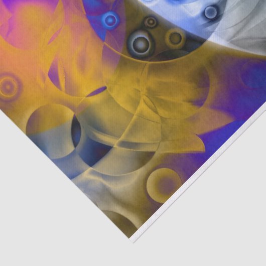 abstract papier voor atoomweefsel (Detail)