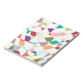 Abstract papier voor de kleurenweergave notitieblok (Linkerzijde)