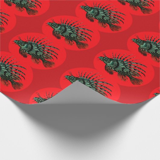 Abstract papier voor het ompakken van langoesten (Hoek)