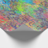 Abstract papier voor kunstopvulling of ontkoppelin (Hoek)