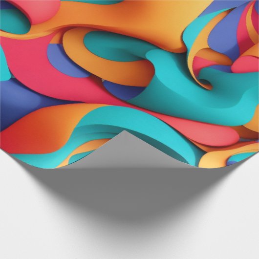 Abstract papier voor kunstverdamping (Hoek)