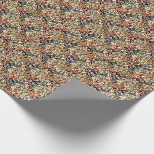 Abstract papier voor kunstverdamping (Hoek)