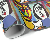 Abstract papier voor kunstverdamping (Rol Hoek)