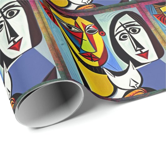 Abstract papier voor kunstverdamping (Rol Hoek)