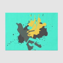 Abstract papier voor muzieknoten