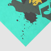 Abstract papier voor muzieknoten (Detail)