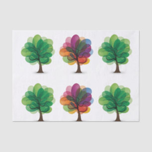 Abstract papier voor weefsel van bomen