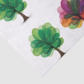 Abstract papier voor weefsel van bomen (Detail)