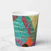 Abstract. Papieren Bekers (Achterkant)