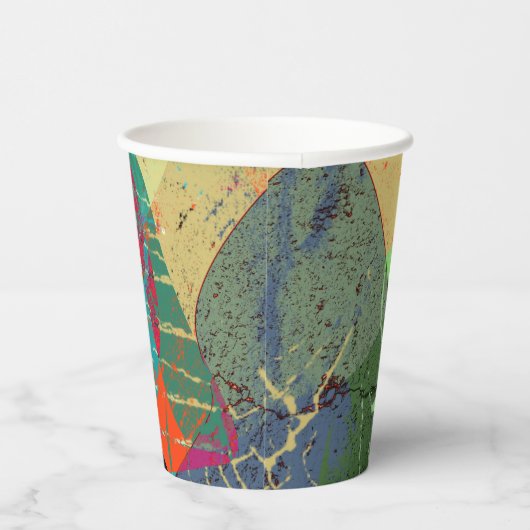 Abstract. Papieren Bekers (Rechts)