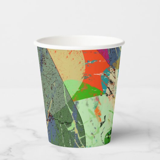 Abstract. Papieren Bekers (Voorkant)