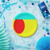 Abstract Papieren Bordje (Feest)