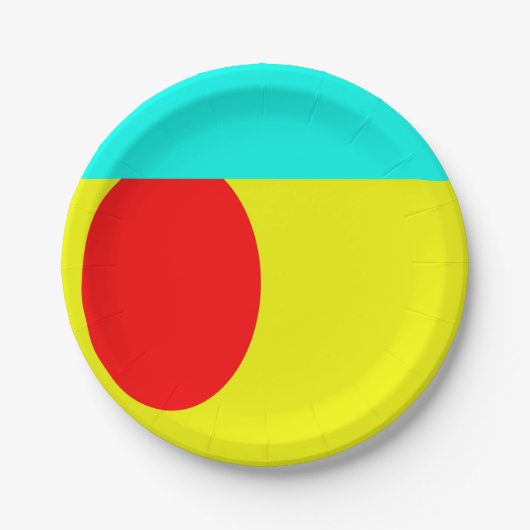 Abstract Papieren Bordje (Voorkant)