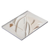 Abstract papieren formulier Notitieboek (Linkerzijde)