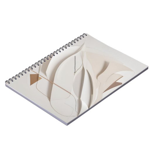 Abstract papieren formulier Notitieboek (Linkerzijde)