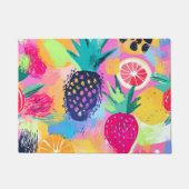 Abstract Paradijs Tropisch Fruit Fiesta Deurmat (Voorkant)