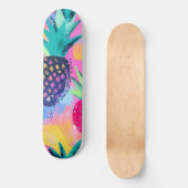 Abstract Paradijs Tropisch Fruit Fiesta Persoonlijk Skateboard (Voorkant)