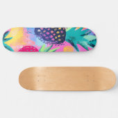 Abstract Paradijs Tropisch Fruit Fiesta Persoonlijk Skateboard (Horizontaal)