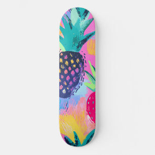 Abstract Paradijs Tropisch Fruit Fiesta Persoonlijk Skateboard
