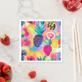 Abstract Paradijs Tropisch Fruit Fiesta Servet (Insitu)