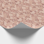 Abstract Partij Doodle Patroon Cadeaupapier (Hoek)