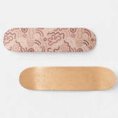 Abstract Partij Doodle Patroon Persoonlijk Skateboard (Horizontaal)