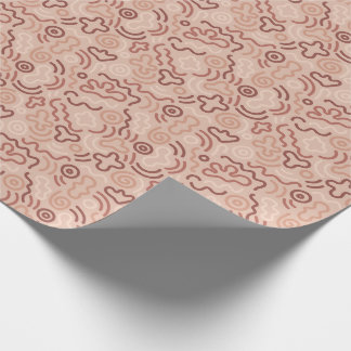 Abstract Party Doodle Pattern Cadeaupapier