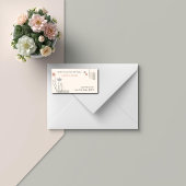 Abstract Pastel Design: Modern Florals & Geometry Etiket