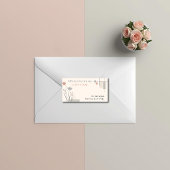 Abstract Pastel Design: Modern Florals & Geometry Etiket
