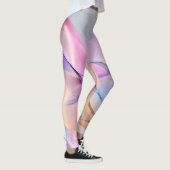 Abstract Pastel Fabric Flow Leggings (Rechts)
