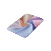 Abstract Pastel Fabric Flow with Gentle Curves Badmat (Gekanteld)
