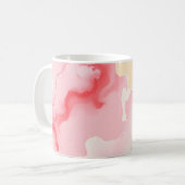 Abstract Pastel Koffiemok (Voorkant links)