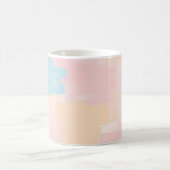 Abstract Pastel Koffiemok (Center)