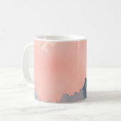 Abstract Pastel Koffiemok (Voorkant links)