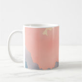 Abstract Pastel Koffiemok (Links)